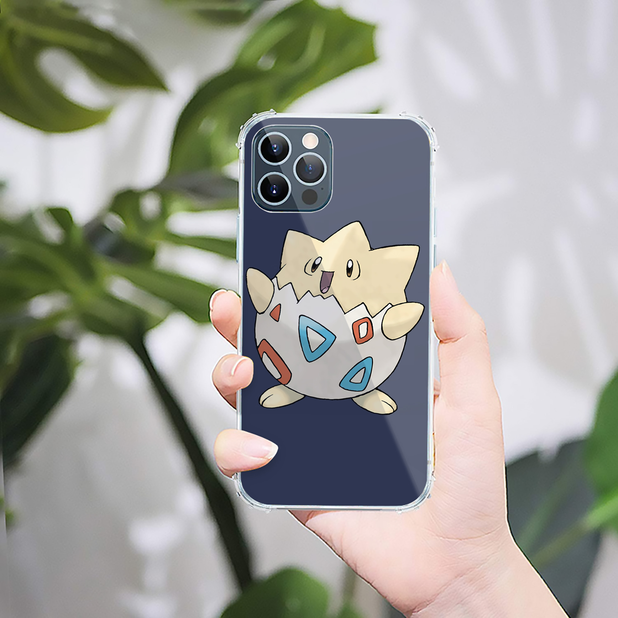（画像用） ポケットモンスター Pokémon 【iPhone 12シリーズ対応】透明スマホケース（クリアソフトケース）